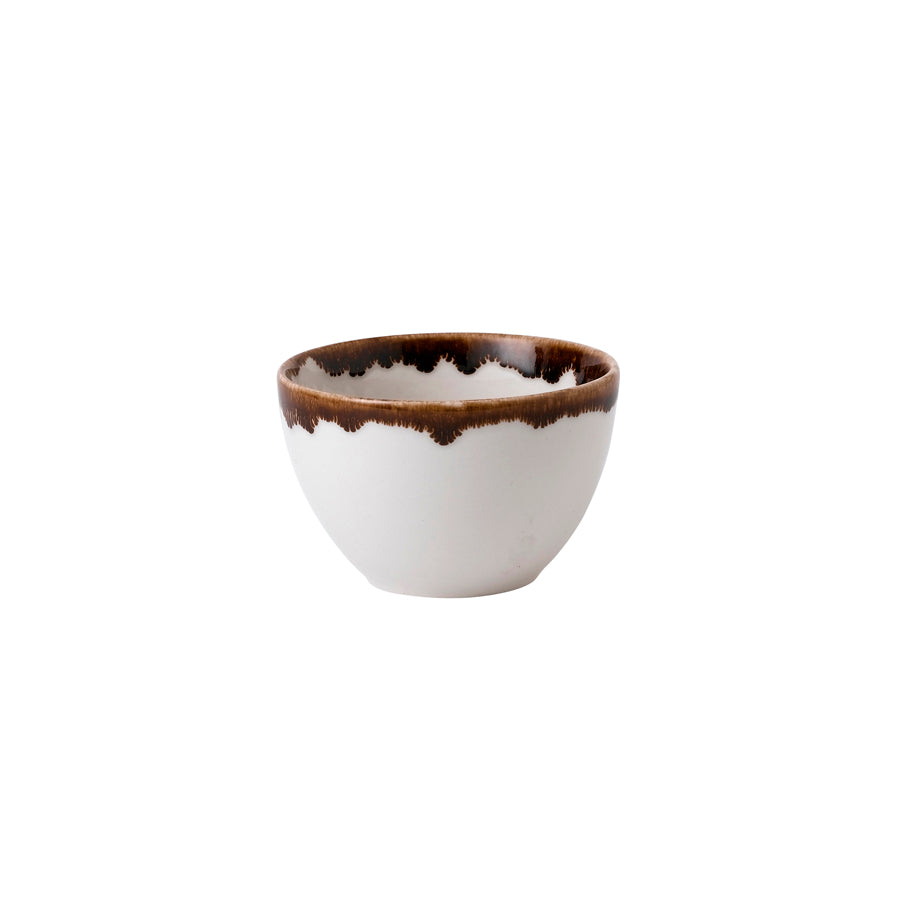 Dudson Harvest Vitrified Porcelain Natural Round Sugar Bowl 9.8x6.2cm 22.7cl 8oz Pack of 12