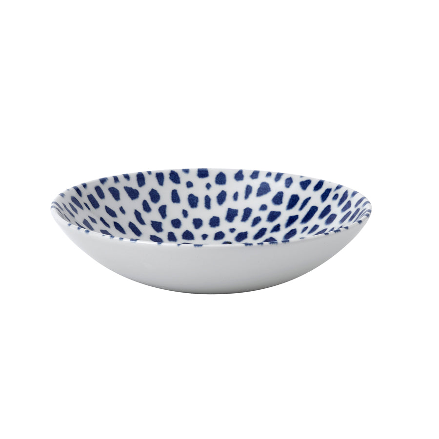 Dudson Terrazzo Vitrified Porcelain Blue Round Coupe Bowl 18.2cm 42.6cl 15oz Pack of 12