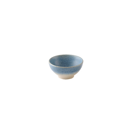 Dudson Evo Vitrified Stoneware Azure Blue Round Rice Bowl 10.5cm Pack of 6