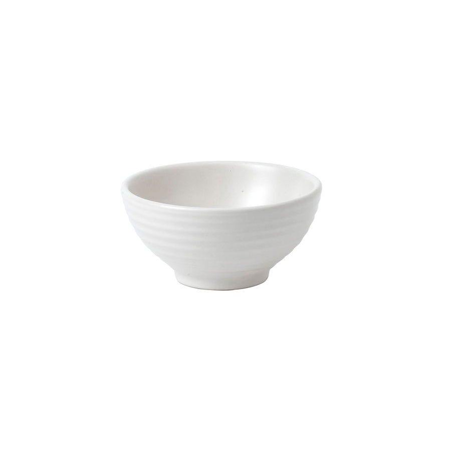 Dudson Evo Vitrified Stoneware Pearl Round Rice Bowl 10.5cm 20cl 7oz Pack of 6