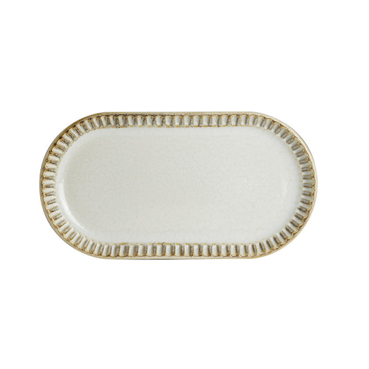 Robert Gordon Adelaide Porcelain Birch Oblong Tray 18.4x12.1cm Pack of 24