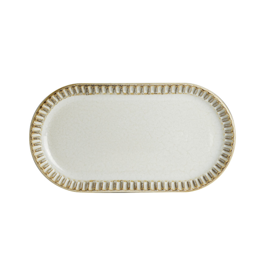 Robert Gordon Adelaide Porcelain Birch Oblong Tray 30x16cm Pack of 12