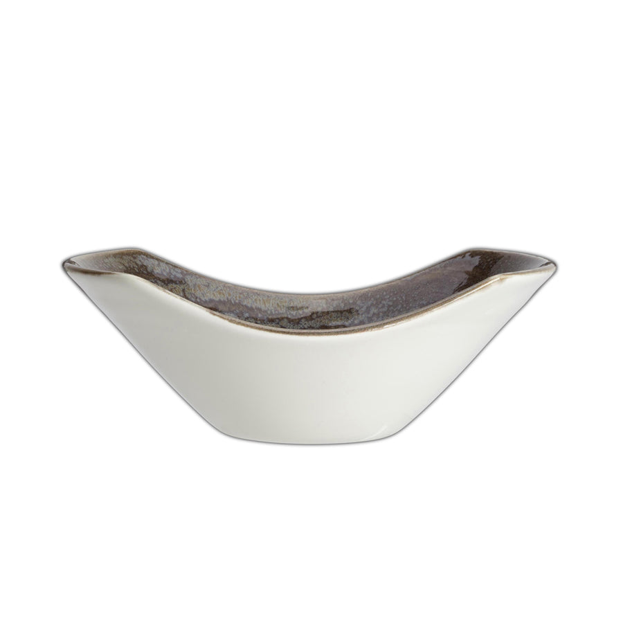 Steelite Revolution Vitrified Porcelain Granite Scoop Bowl 16.5cm 6.5 Inch 26.75cl 9.4oz   Pack of 12