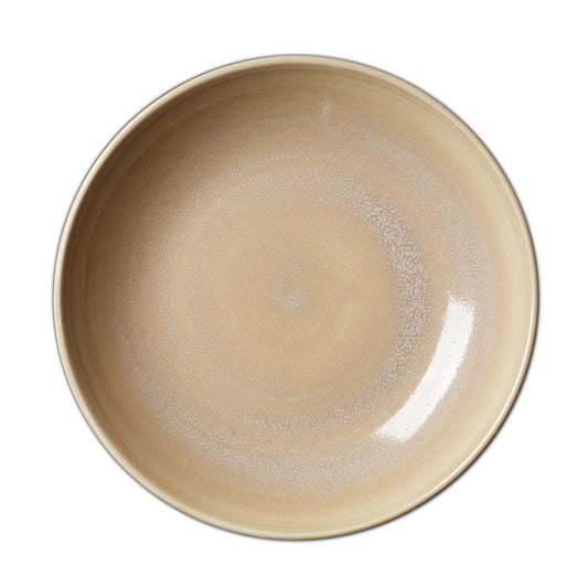 Steelite Revolution Vitrified Porcelain Sandstone Round Coupe Bowl 25.5cm 10 Inch Pack of 12