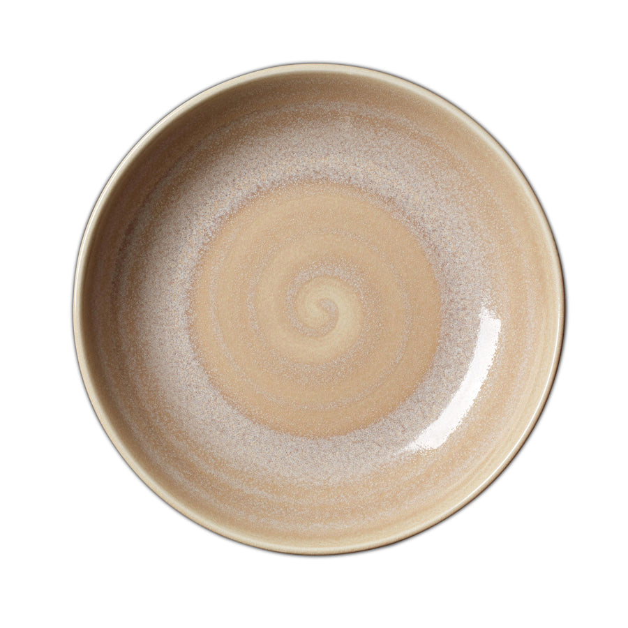 Steelite Revolution Vitrified Porcelain Sandstone Round Coupe Bowl 21.5cm 8.5 Inch Pack of 12