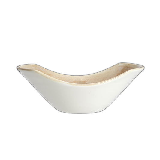 Steelite Revolution Vitrified Porcelain Sandstone Scoop Bowl 16.5cm 6.5 Inch 26.75cl 9.4oz   Pack of 12