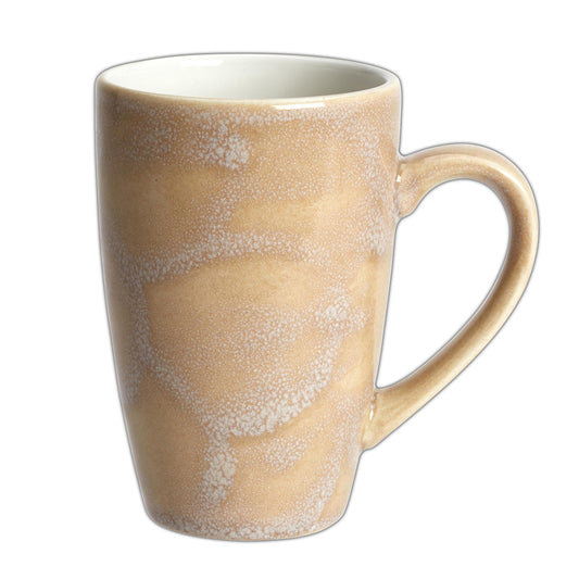 Steelite Revolution Vitrified Porcelain Sandstone Mug Quench 28.5cl 10oz Pack of 12