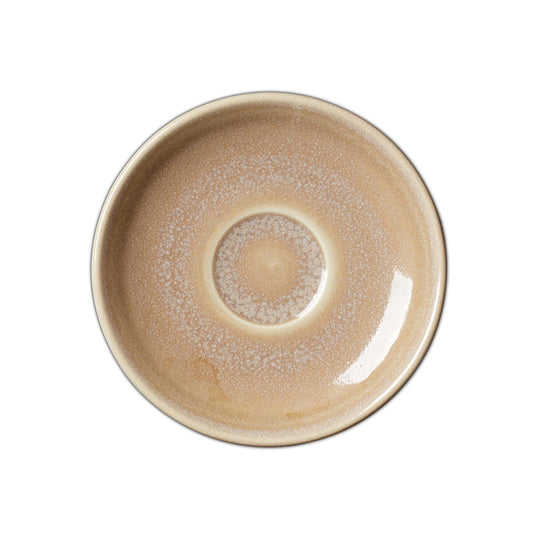 Steelite Revolution Vitrified Porcelain Sandstone Round Saucer LiV 12.5cm 4.9 Inch Pack of 12