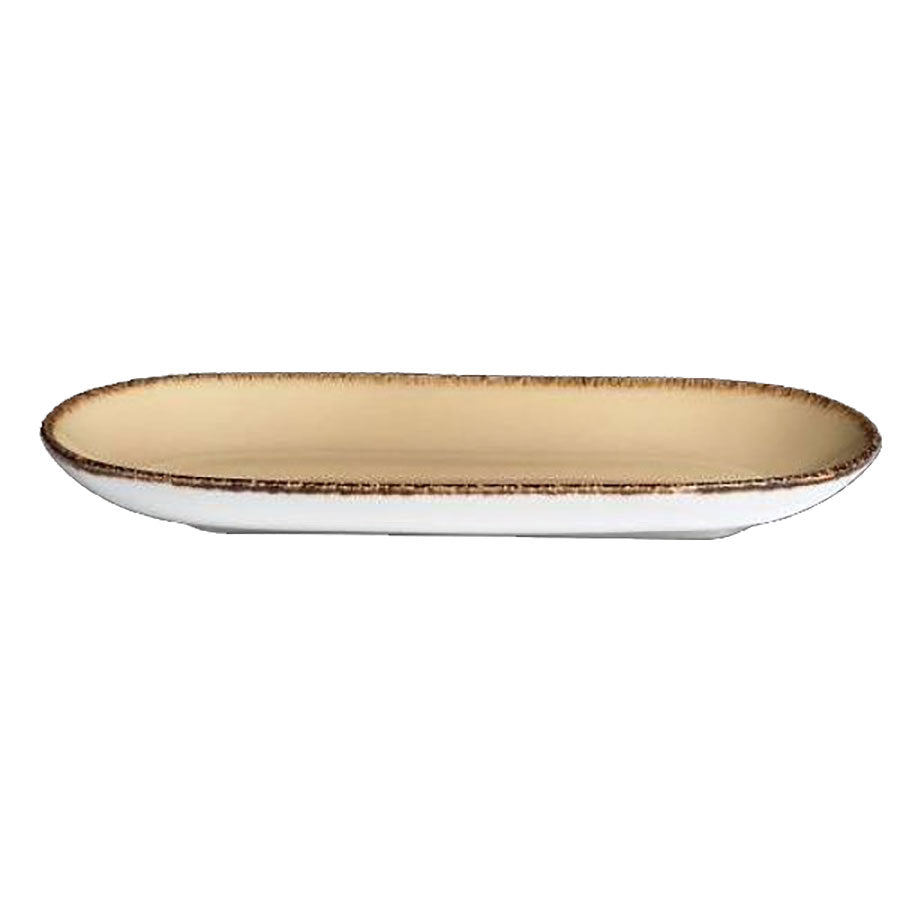 Steelite Terramesa Vitrified Porcelain Wheat Taster Tray 25.5X13cm Pack of 6