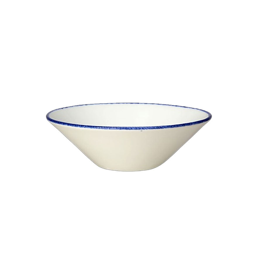 Steelite Blue Dapple Vitrified Porcelain Round Essence Bowl 14cm 34cl Pack of 24