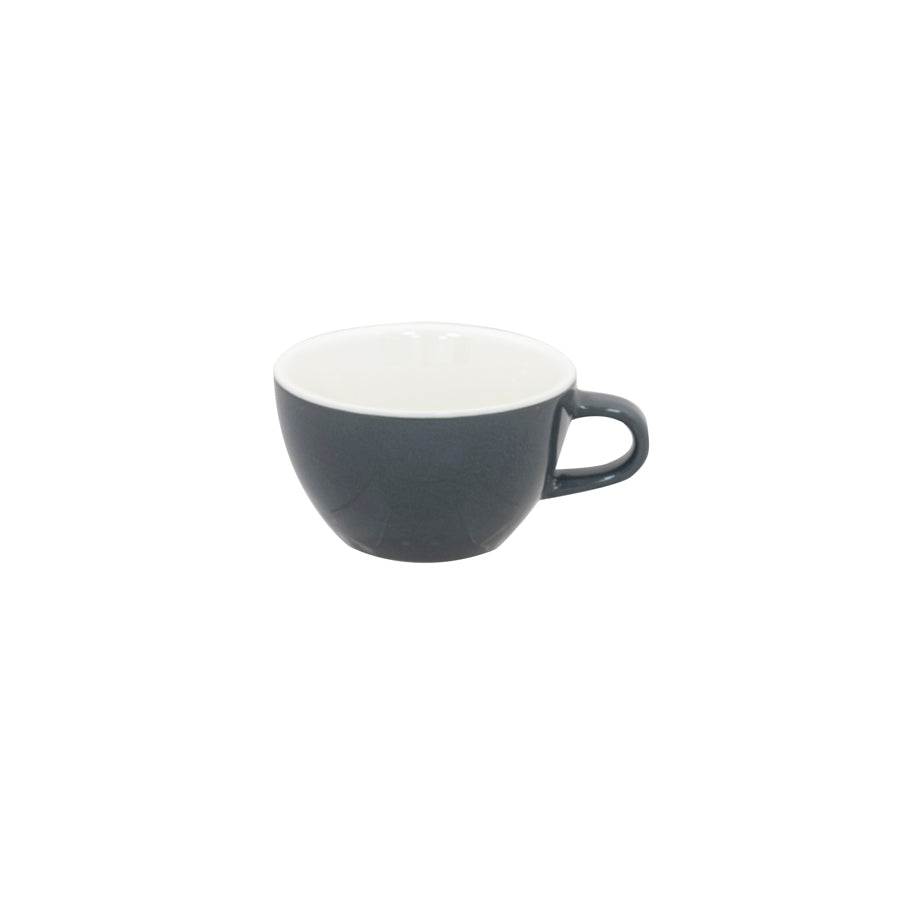 Superwhite Café Porcelain Grey Bowl Shaped Cup 28.5cl 10oz Pack of 12