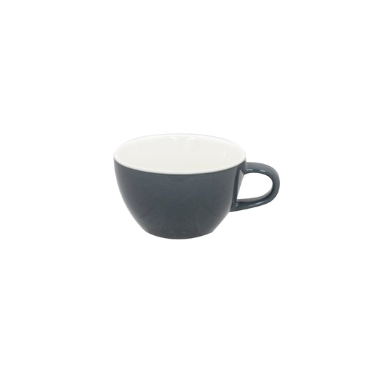 Superwhite Café Porcelain Grey Bowl Shaped Cup 34cl 12oz Pack of 12