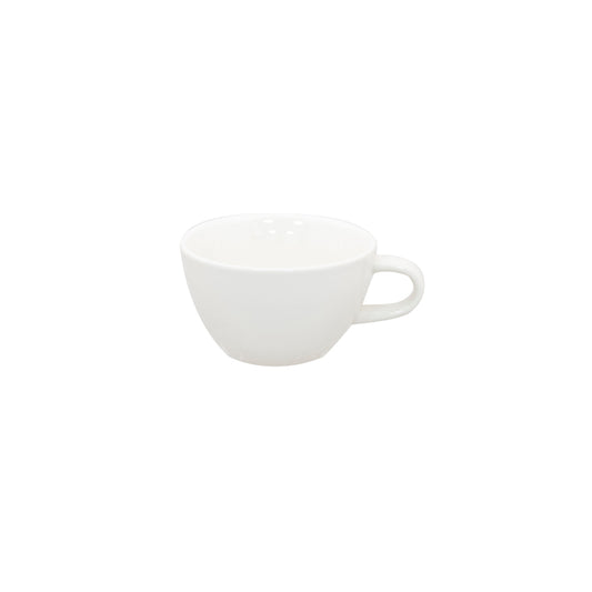 Superwhite Café Porcelain White Bowl Shaped Cup 28.5cl 10oz Pack of 12