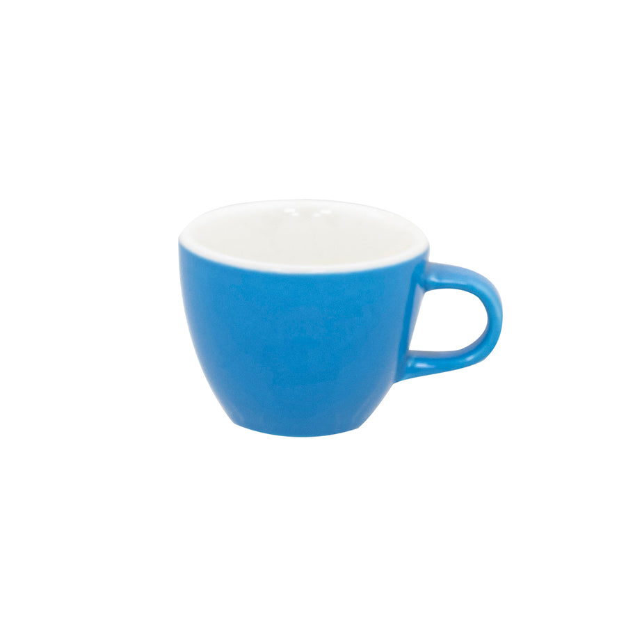 Superwhite Café Porcelain Sky Blue Tulip Shaped Cup 8.5cl 3oz Pack of 12