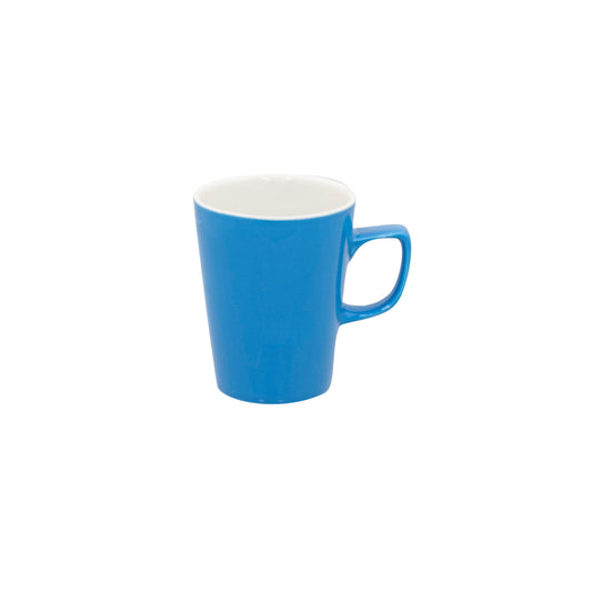 Superwhite Café Porcelain Sky Blue Latte Mug 34cl 12oz Pack of 12