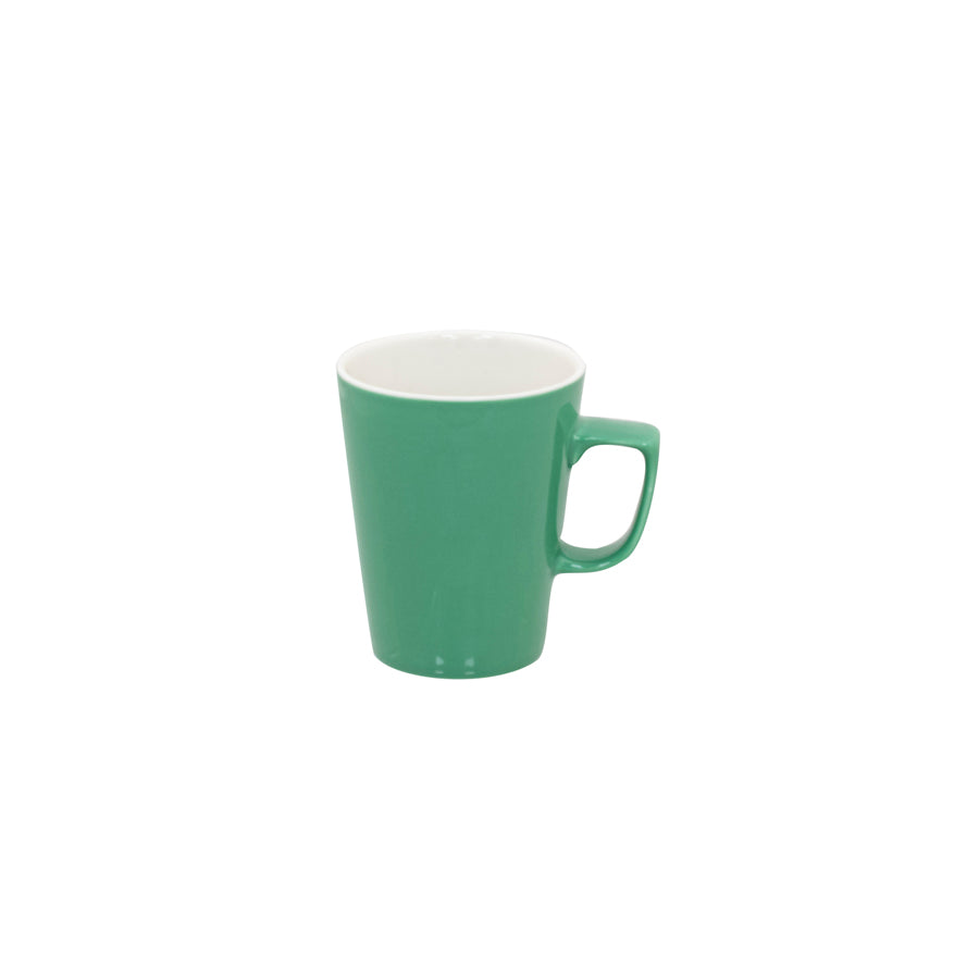 Superwhite Café Porcelain Sage Green Latte Mug 28.5cl 10oz Pack of 12