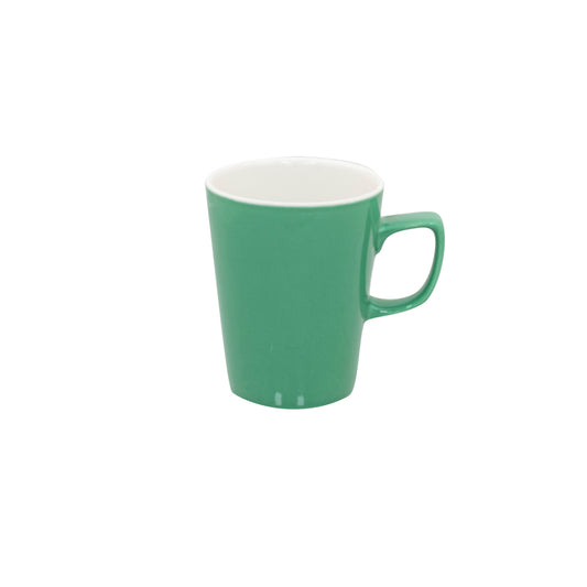 Superwhite Café Porcelain Sage Green Latte Mug 34cl 12oz Pack of 12