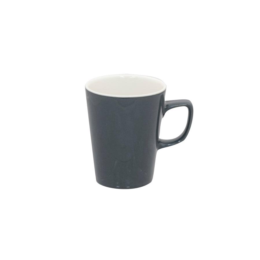 Superwhite Café Porcelain Grey Latte Mug 34cl 12oz Pack of 12