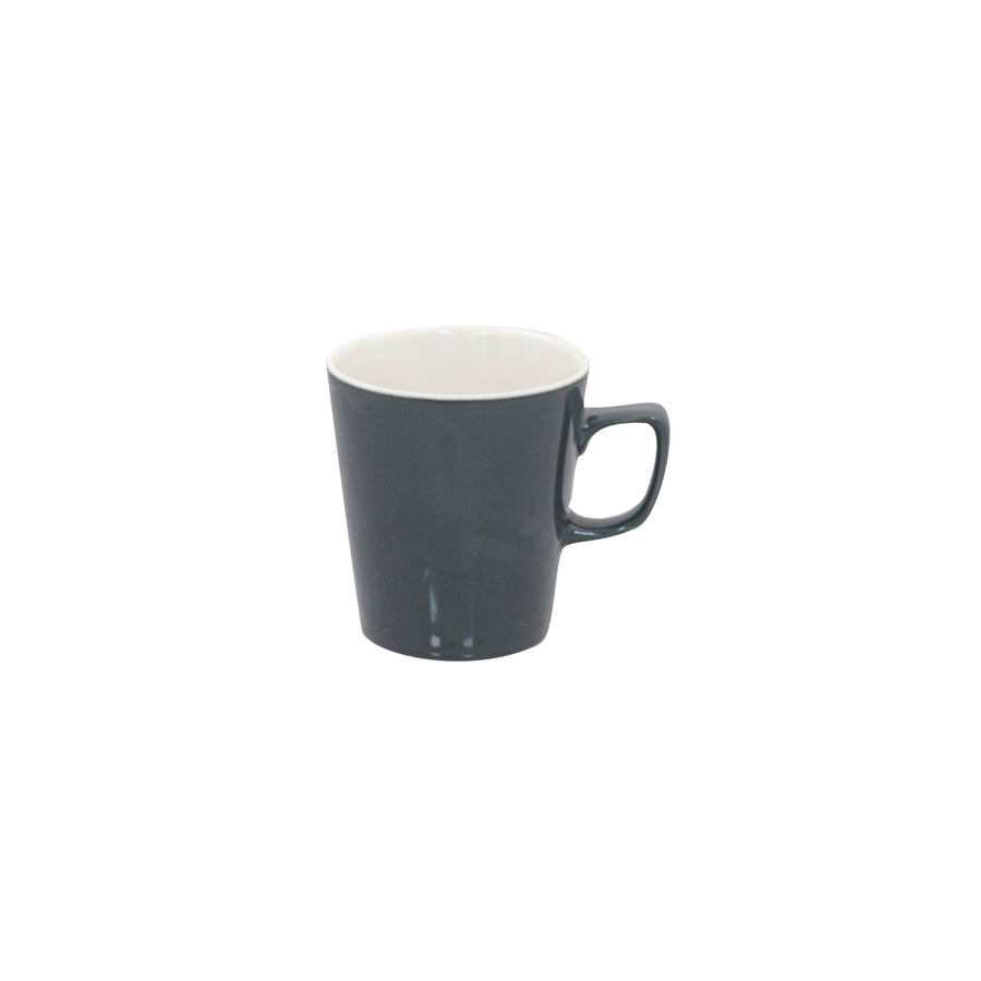 Superwhite Café Porcelain Grey Latte Mug 45.4cl 16oz Pack of 6