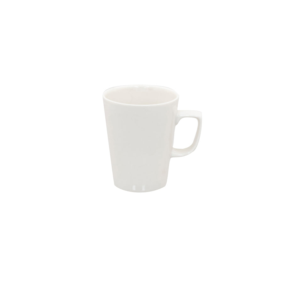 Superwhite Café Porcelain White Latte Mug 28.5cl 10oz Pack of 12