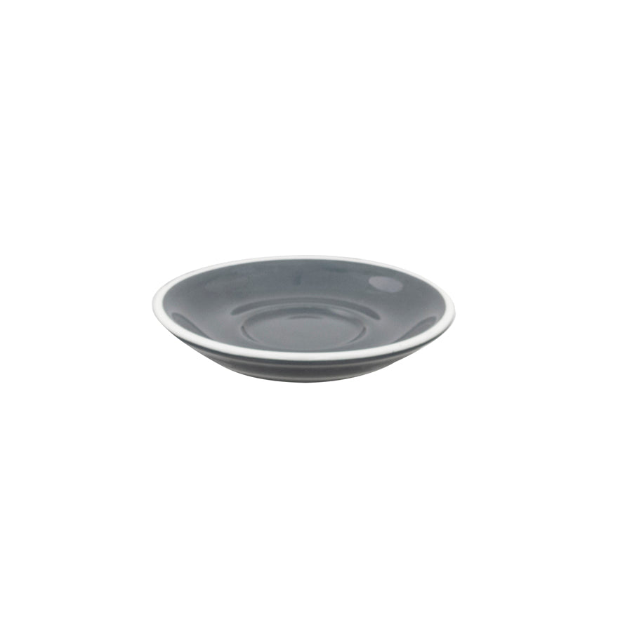 Superwhite Café Porcelain Grey Round Saucer 11cm Pack of 12