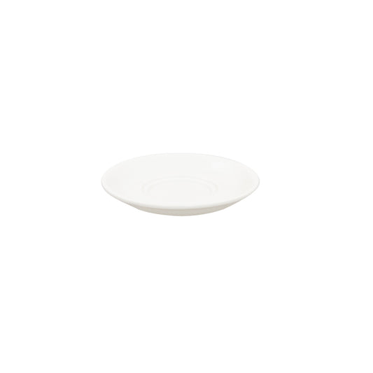 Superwhite Café Porcelain White Round Saucer 15.5cm Pack of 12