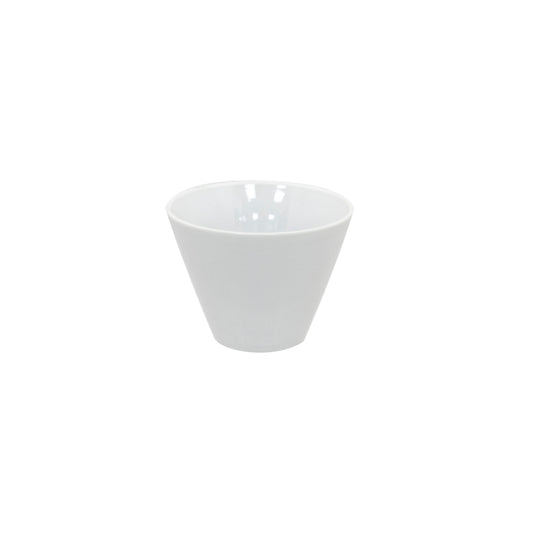 Superwhite Porcelain Round Flair Bowl 12cm 4.75in Pack of 6