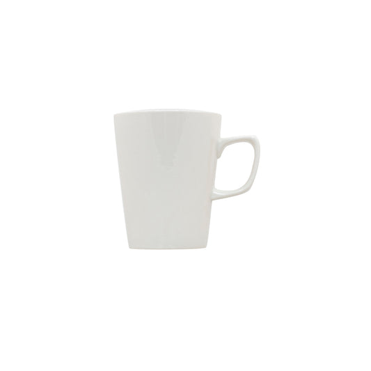 Superwhite Café Porcelain White Latte Mug 340ml 12oz Pack of 12