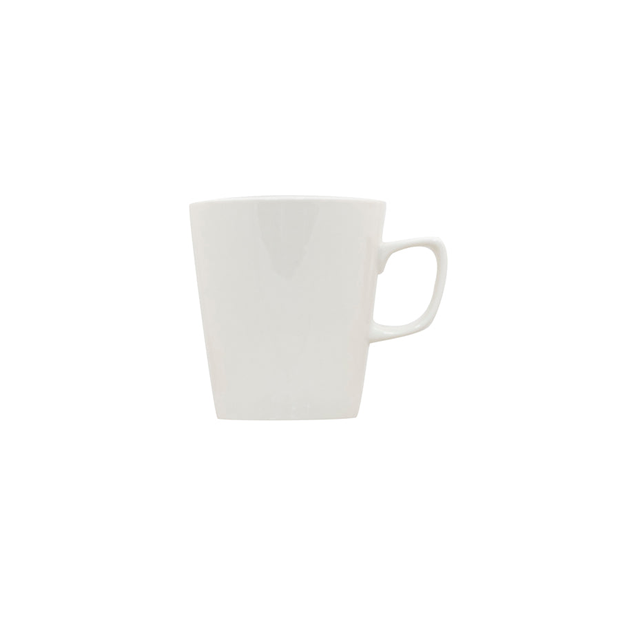 Superwhite Café Porcelain White Latte Mug 454ml 16oz Pack of 6