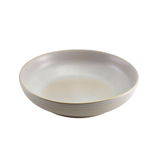 Genware Terra Stoneware Antigo Barley Round Coupe Bowl 23cm 1.3 Litre 45.75oz Pack of 6