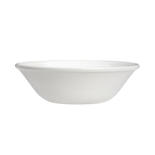 Steelite Bead Vitrified Porcelain White Round Oatmeal Bowl 16.5cm Pack of 12