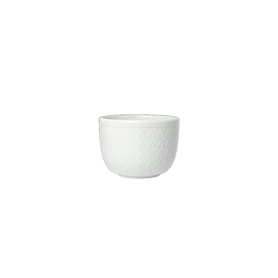 Steelite Bead Vitrified Porcelain White Sugar/Bouillon Cup 22.75cl Pack of 12