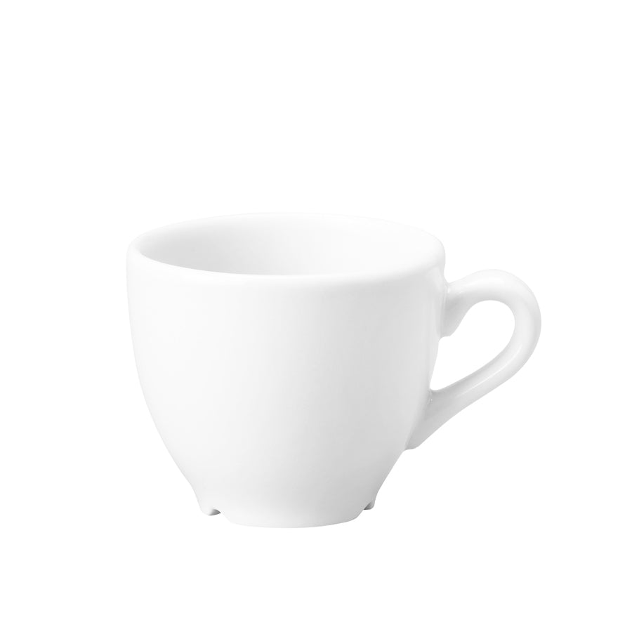 Churchill Vellum Vitrified Porcelain White Espresso Cup 10cl 3.5oz Pack of 12