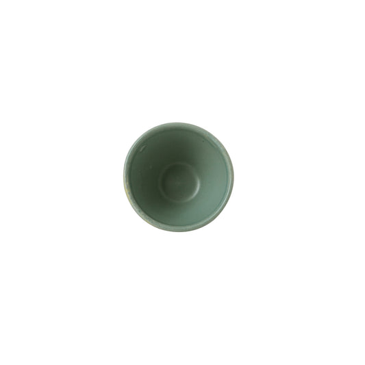 Churchill Nourish Vitrified Porcelain Andorra Green Round Contour Dip Pot 7cm 6cl 2oz Pack of 12