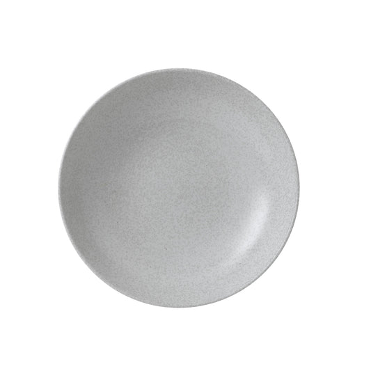 Dudson Evo Origins Vitrified Porcelain Fawn White Round Coupe Bowl 24.8cm 113.6cl 40oz Pack of 12