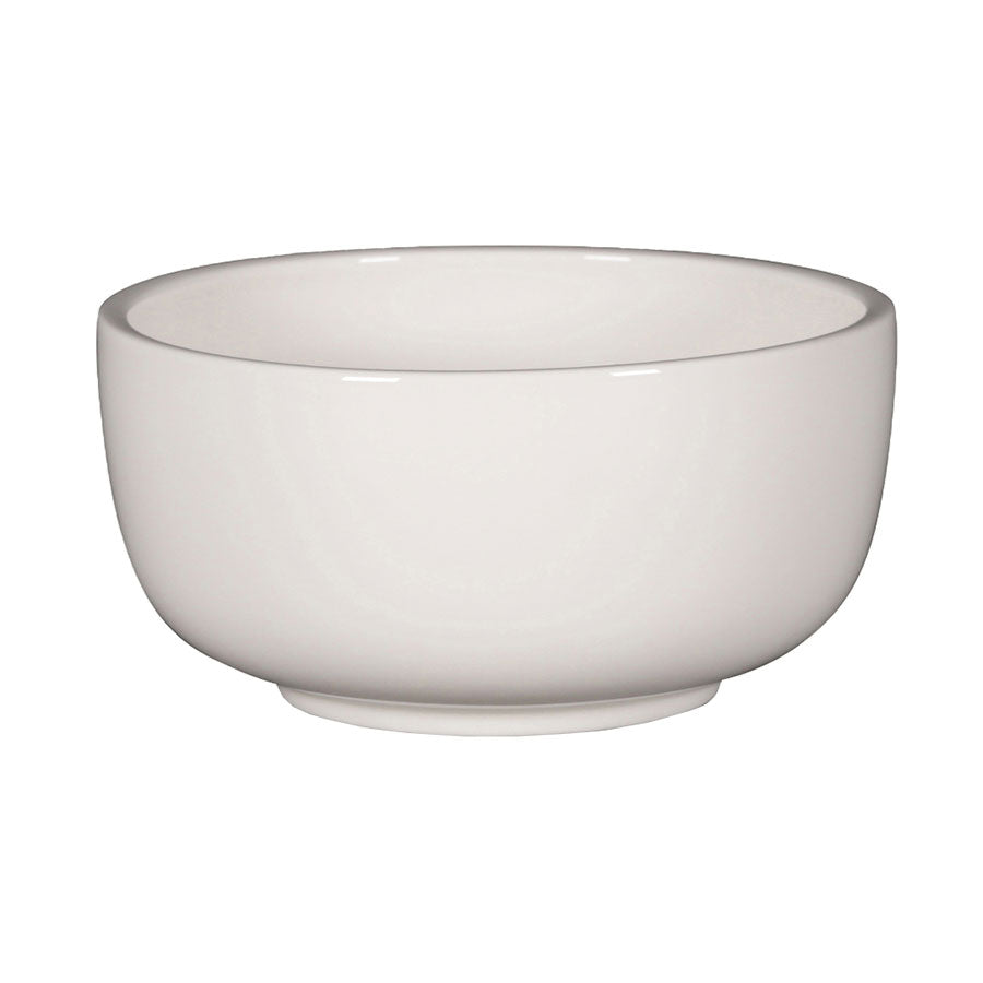 Rak Ease Vitrified Porcelain White Round Bowl 12cm 39.5cl Pack of 12