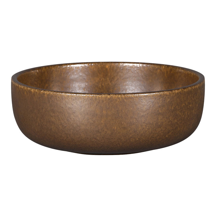 Rak Ease Vitrified Porcelain Rust Round Bowl 16cm 70cl Pack of 4