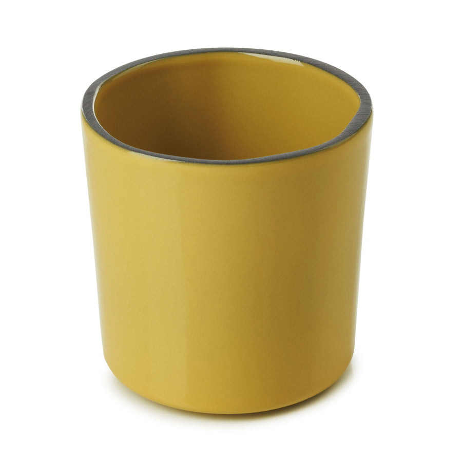 Revol Caractere Ceramic Tumeric Round Cup 8x8cm 22cl Pack of 4