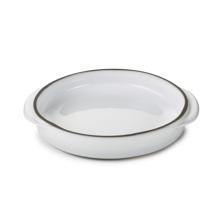 Revol Caractere Ceramic White Round Dish 16x14x3cm 10cl Pack of 4