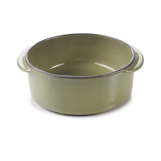 Revol Caractere Ceramic Cardamom Cocotte Without Lid 14x12x5cm 25cl Pack of 4