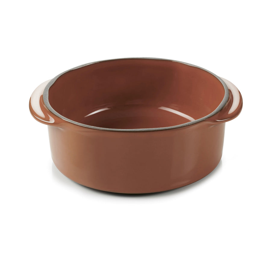 Revol Caractere Ceramic Cinnamon Cocotte Without Lid 14x12x5cm 25cl Pack of 4