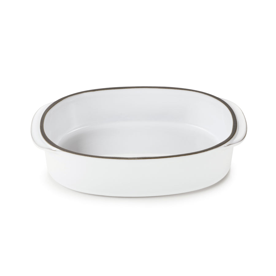 Revol Caractere Ceramic White Oblong Dish 19x13x5cm 55cl Pack of 3