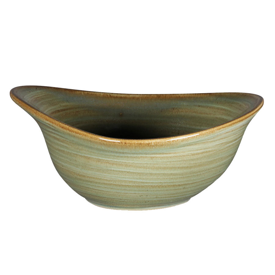 Rak Spot Vitrified Porcelain Emerald Organic Bowl 15.5cm 31cl Pack of 12