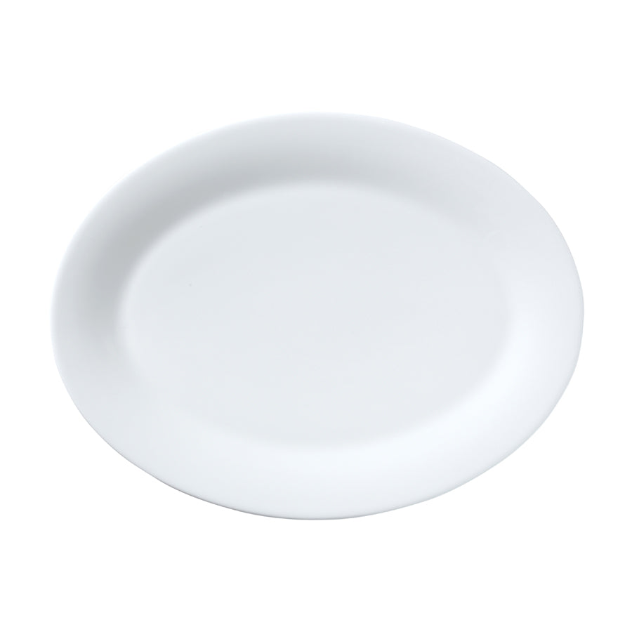 William Edwards Miscellaneous Bone China White Oval Tray 35cm Pack of 6