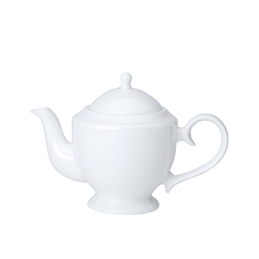 William Edwards Classic White Bone China 2 Cup Teapot 50cl 17.5oz Pack of 6