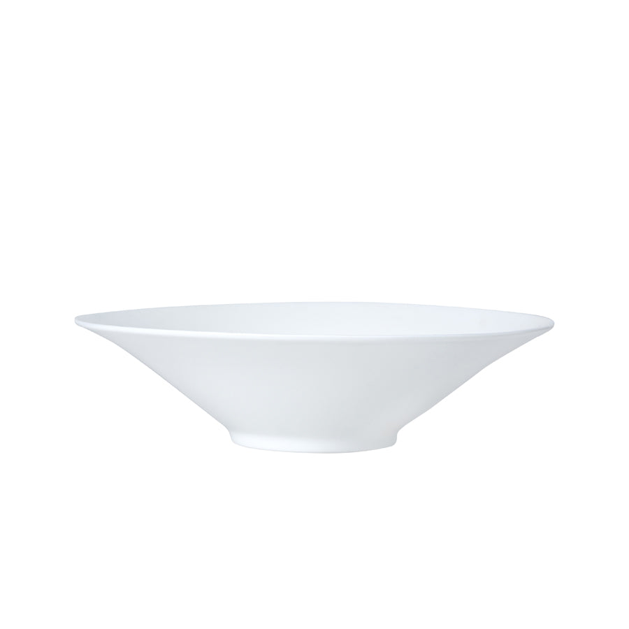 William Edwards Snipe Deco Bone China White Round Bowl 22.5cm Pack of 12