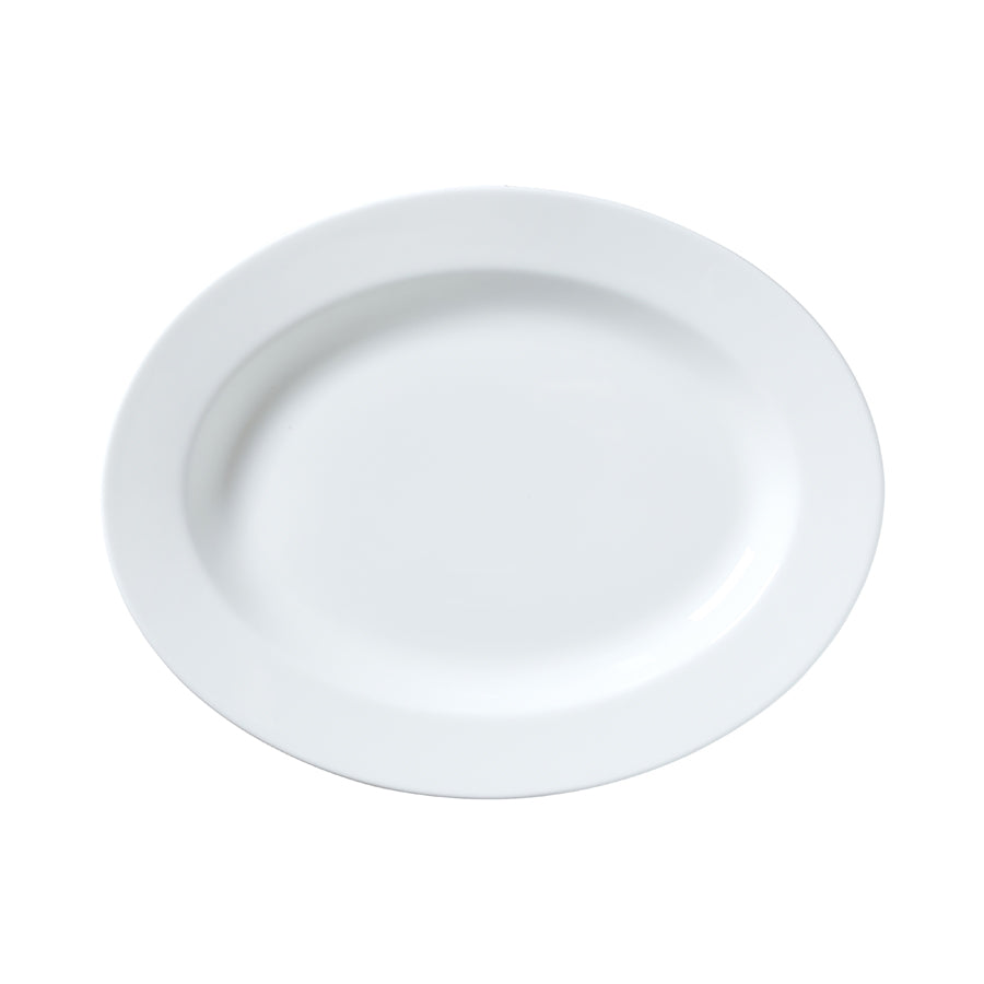 William Edwards Miscellaneous Bone China White Oval Dish 35.5cm Pack of 6