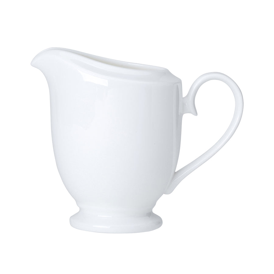 William Edwards Classic White Bone China Milk Jug 25cl 9oz Pack of 12