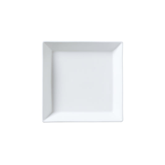 William Edwards Asian Bone China White Square Tray 18cm Pack of 12