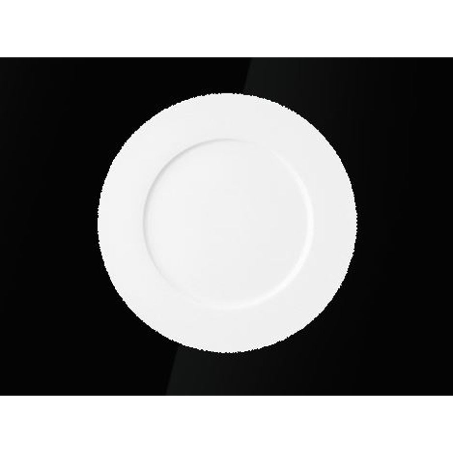 Rak Porcelain Fine Dine Flat Plate 27cm 10.6in White Pack of 12